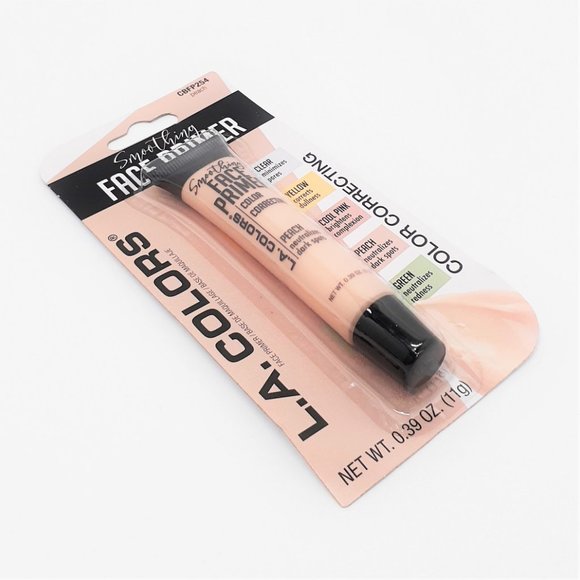 LA COLORS SMOOTHING FACE PRIMER PEACH COLOR - Picture 3 of 4